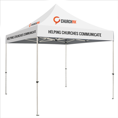 Check In Tent 10ft - FULL COLOR