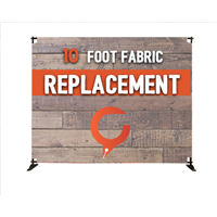 10' Slider Fabric Banner REPLACEMENT