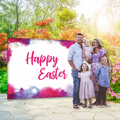 Easter Photo Background Display