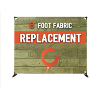 8' Slider Fabric Banner REPLACEMENT