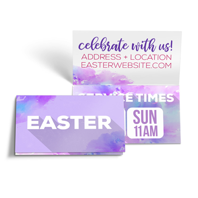 Easter Folded Invite Cards