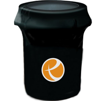 44 GAL Printed Trash Can Cover